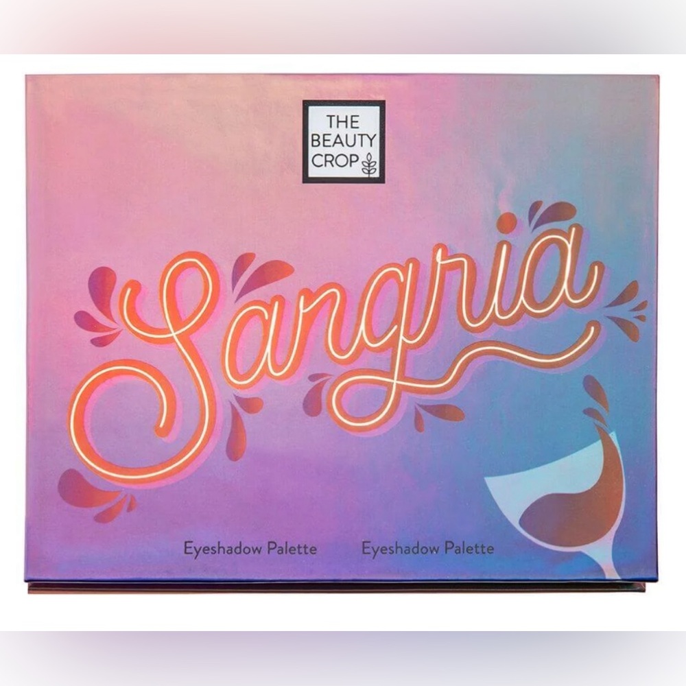 THE BEAUTY CROP SANGRIA eyeshadow palette